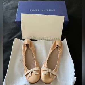 Stuart Weizman Nude Flats Size 8
